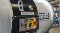 The dust controller is automated, with the possibility of remote control
